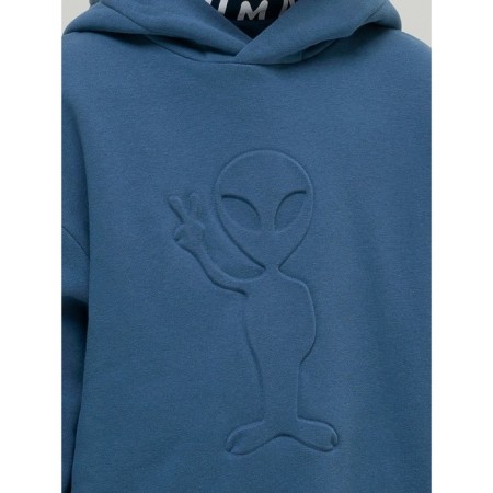 Sweatshirt for boys, height 116 cm, gray color-1