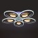 Causteen from the remote control 1911/5wt LED 160W Dimmer white 68x68x8.5 cm Bayerlux