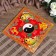 Cash napkin 17x17 cm "Yin-Yang fish"