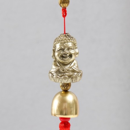 Metal bell "Buddha" 1 bell 30x3.5x3.5 cm-1