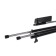 The telescopic easel, tripod, stainless steel