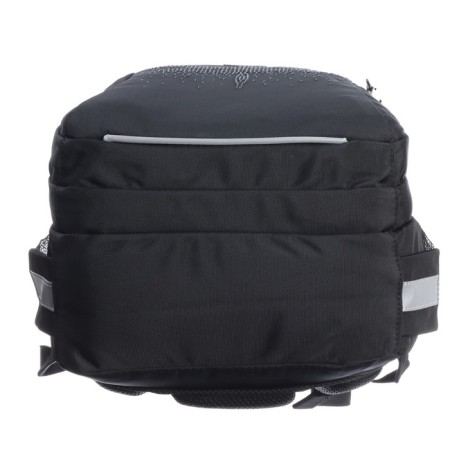 School backpack, 40 x 27 x 20 cm, Grizzly, ergonomic back, laptop department, black-6
