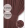 Set of curtains "Canvas", size 200x250 cm, 2 pcs, color drunk cherry