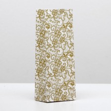 3-layer 3 packet, lace-gold, 8 x 5 x 20.5 cm