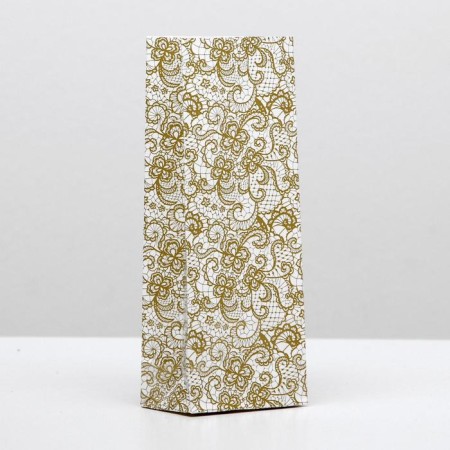 3-layer 3 packet, lace-gold, 8 x 5 x 20.5 cm