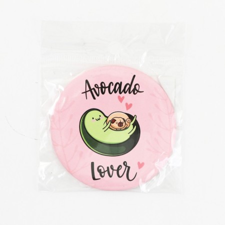 Зеркало карманное Avokado lover, d=7 см-3