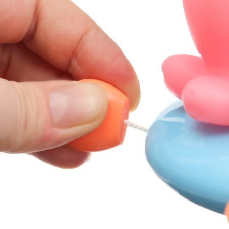 Clothing toy for a bathtub with a spray "Octopus", Kroshka I-9