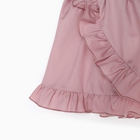 Комплект для девочки (топ, юбка) KAFTAN, размер 30 (98-104 см), цвет пудровый-9