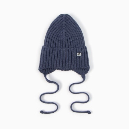 Children's hat, blue color, size 40-42
