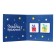 New Year. Chocolate postcard "Good luck in 2025", 2 pcs x 5 g