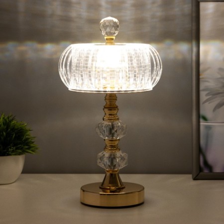 Table lamp sensory "Rendi" LED 3W 3000-6000K USB batter dimmer gold 15.5x15x30 cm 102220-3