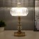 Table lamp sensory "Rendi" LED 3W 3000-6000K USB batter dimmer gold 15.5x15x30 cm 102220