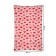 Decorative panel with photo printing "hearts on stripes", vertical, size 100x150 cm
