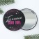 Mirror Pocket "Goddess of this year", d = 7 cm