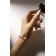 Bracelet with rhinestones "ice" luxury, ovals, white color in silver