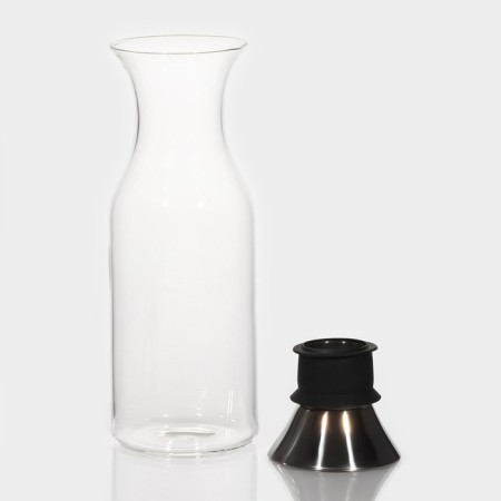 Glass Capherician with Magistro metal cover "Bohemia", 930 ml-1