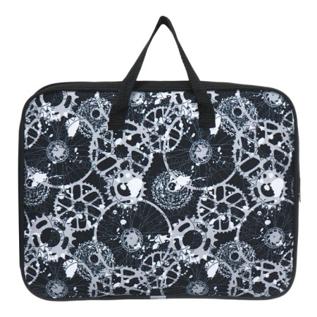 Folder with A4+handles, 360 x 290 x 70 mm, textile, Erichkrause downloadHill 57600-2