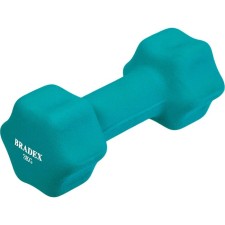 Гантель неопреновая Bradex SF 0543, голубая, 3 кг