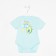Semi-combination (body) for boy A.042-63-3., Blue color, height 62