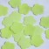 Leaf soap in the layer case 4.5*4.5*2cm (jasmine) Green bag from