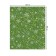 The tablecloth "Nice Snowflakes", rectangular, Saten, size 120x145 cm