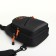 Lightning bag, external pocket, gray/black color