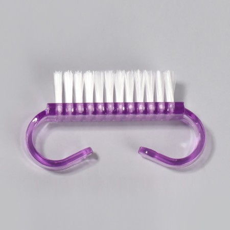 Brush d/arms and legs straight -up 6.5*1.3cm (set 10 pc) violet packet packet qf-2