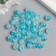 Beads for creativity Plastic "Soap bubble of blue and white" set of 20 grams 0.8x0.8x0.8 cm