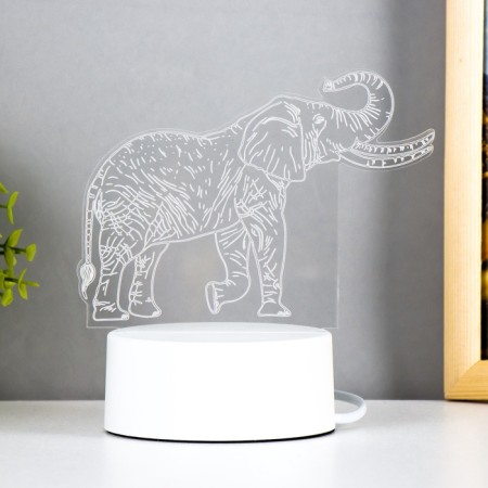 Light "Elephant" LED white 16x9.5x13 cm Risalux