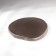 Trend, glass dish, d = 28 cm, brown color