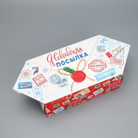 The prefabricated box - the context of "New Year's Post", 18 x 28 x 10 cm, New Year-1