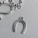 Decor Metal for creativity "Snow" silver 4642 2x1.5 cm