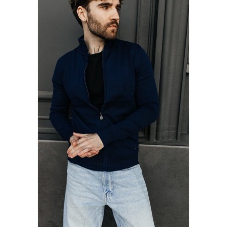 Jumper male ise, size 58, dark blue color-14