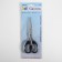 Scissors are universal, heat -resistant handles, 7.6 ", 19.5 cm, black color