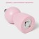Mill for spices of the Dolyan "Cloud", 13.2 cm, pink color