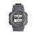 Electronic watch watches Astres, D-4.8 cm, silicone strap, waterproof, gray