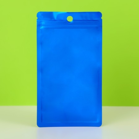 SIP-LOK package with a window, with Euroslot, blue, 15.5 x 8.5 cm-3
