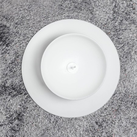 Gadal N "Gadal N" metal per 1 candle, 7.3x3 cm, white-3