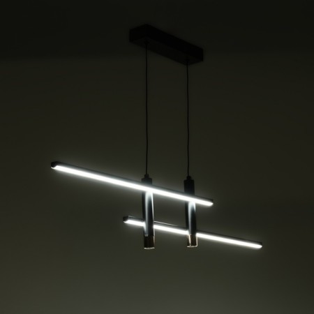 Lamp with DDD "Montana" LED 30W 3000-6000K black and gold 91x7x21 cm-7