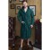 Terrious robe male, size 60, green color