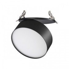 Luminer built -in LED NovOCH. Prometa, 24W, LED, 95x140x140 mm, black color