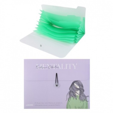 A4, 8 departments, 600 μm, Devente, Mentality, "Sand" folder.-1