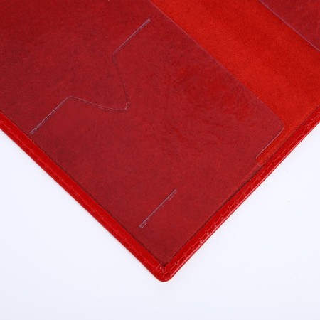Cover for passport, red color-5