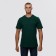 T -shirt male, green color/print mix, size l