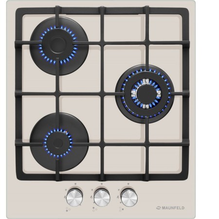 Hlect surface Maunfeld EGHG.43.33CBG/G, gas, 3 burners, beige