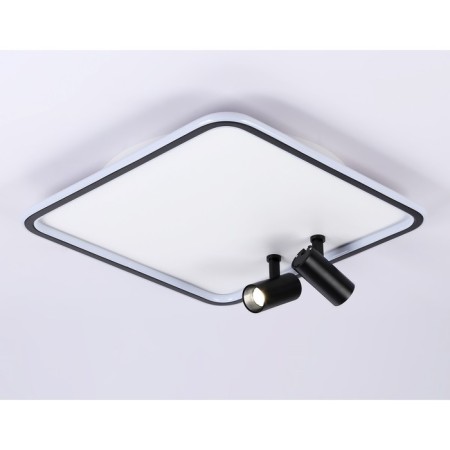 LED ceiling LED with Ambrella Light, Linetech, FL5115, LED, 97 W, 7275LUM, 3000-6400K, Black, Black-5