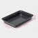 The baking sheet of the rectangle. Jacqueline ", 30 × 20 × 4.5 cm, anti -stick coating, black color