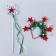 Carnival set "New Year" 2 items: rinch, rod, species mix