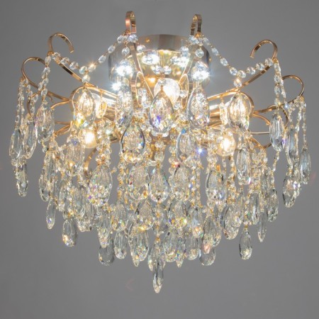 Snow chandelier 6x60W E27 gold 54x54x45cm-1