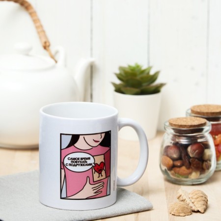 Sublimation mug "Listen your heart"-1